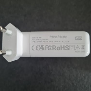 Voeding adaptor usb c