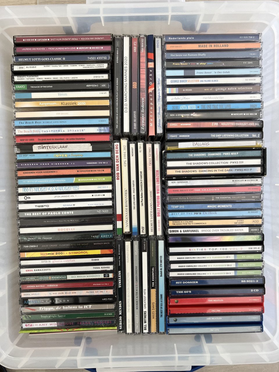 Doe een bod op 220 CD albums (van pop tot klassiek)
