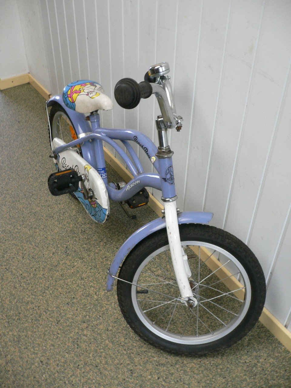 Gebruikte Pelikaan Beach Boy Jongensfiets 16" Remnaaf 1 versnelling