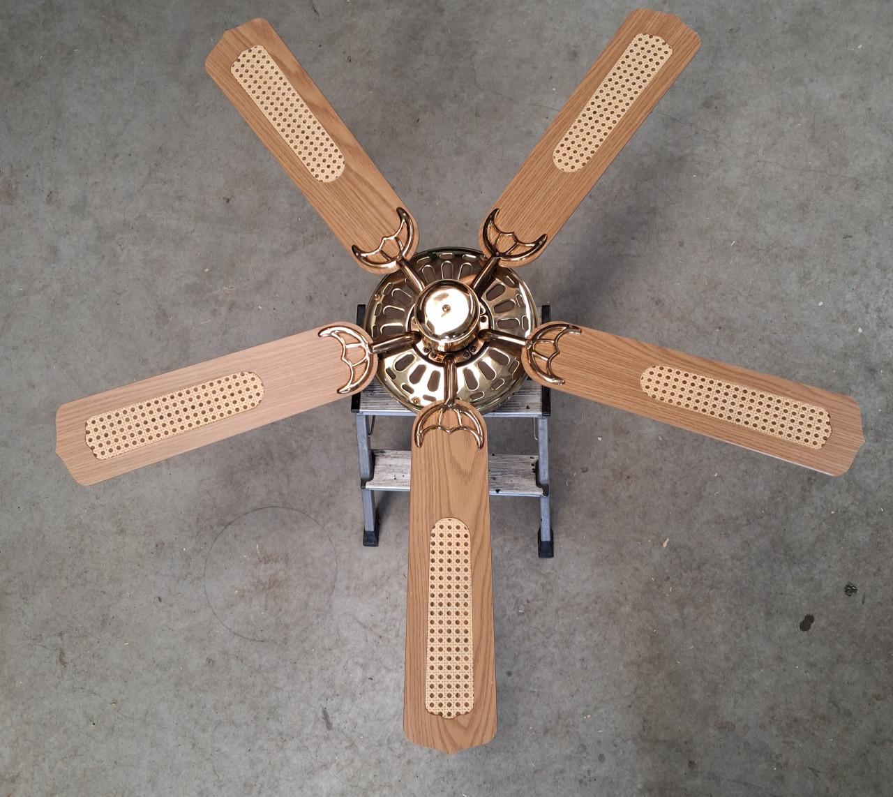 Plafond ventilator.
