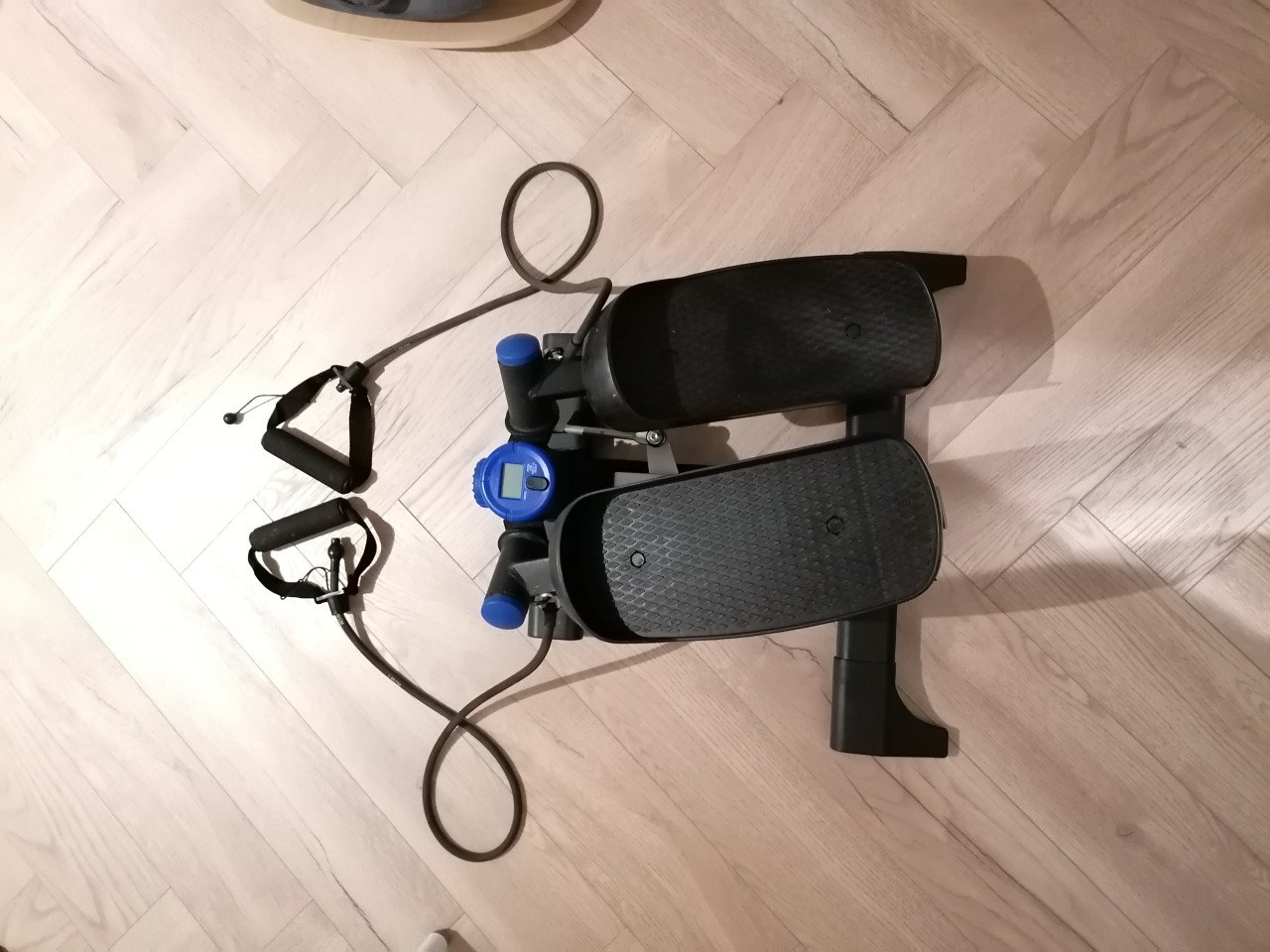 Mini stepper met 2 weerstandsbanden