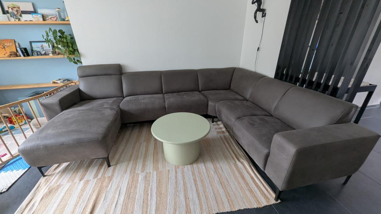 Mooie grote bank U-vorm