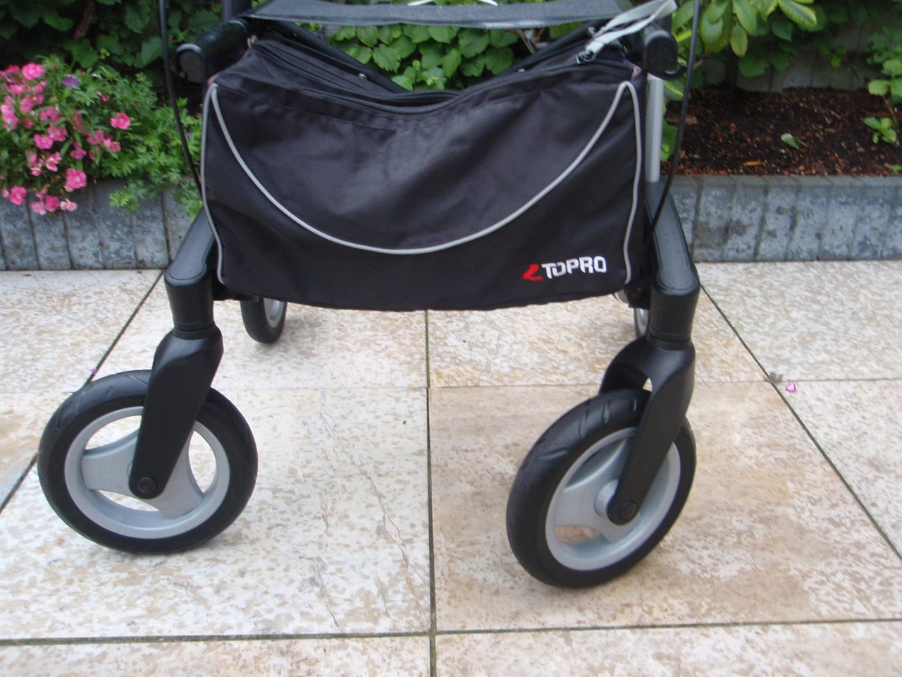 Zgan Topro Olympos opvouwbare lichtgewicht rollator met grote wielen
