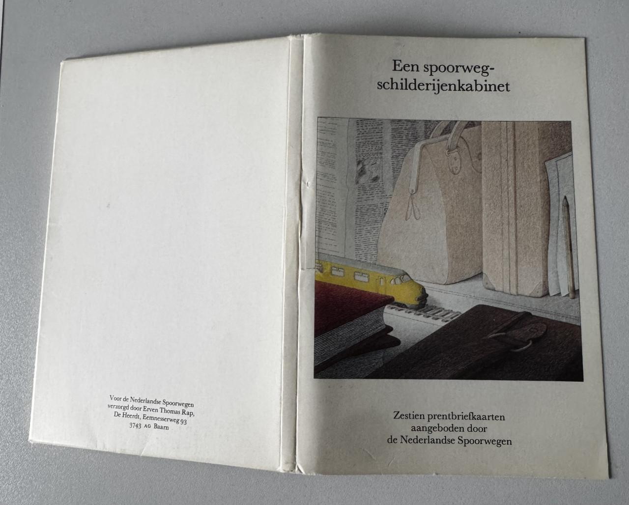 Ansichtkaarten 'Een spoorweg-schilderijenkabinet'