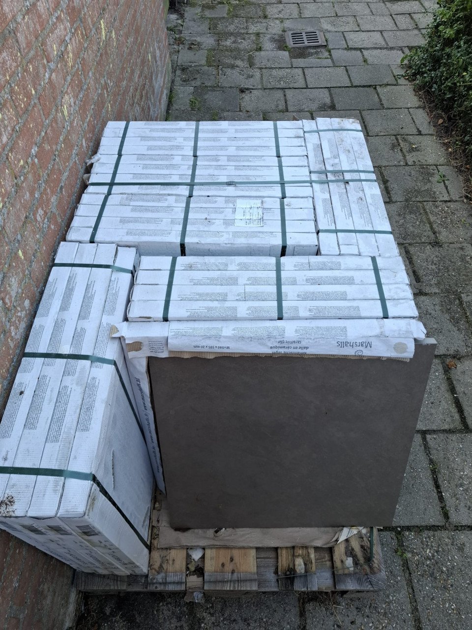 Keramische tegels 60x60x2