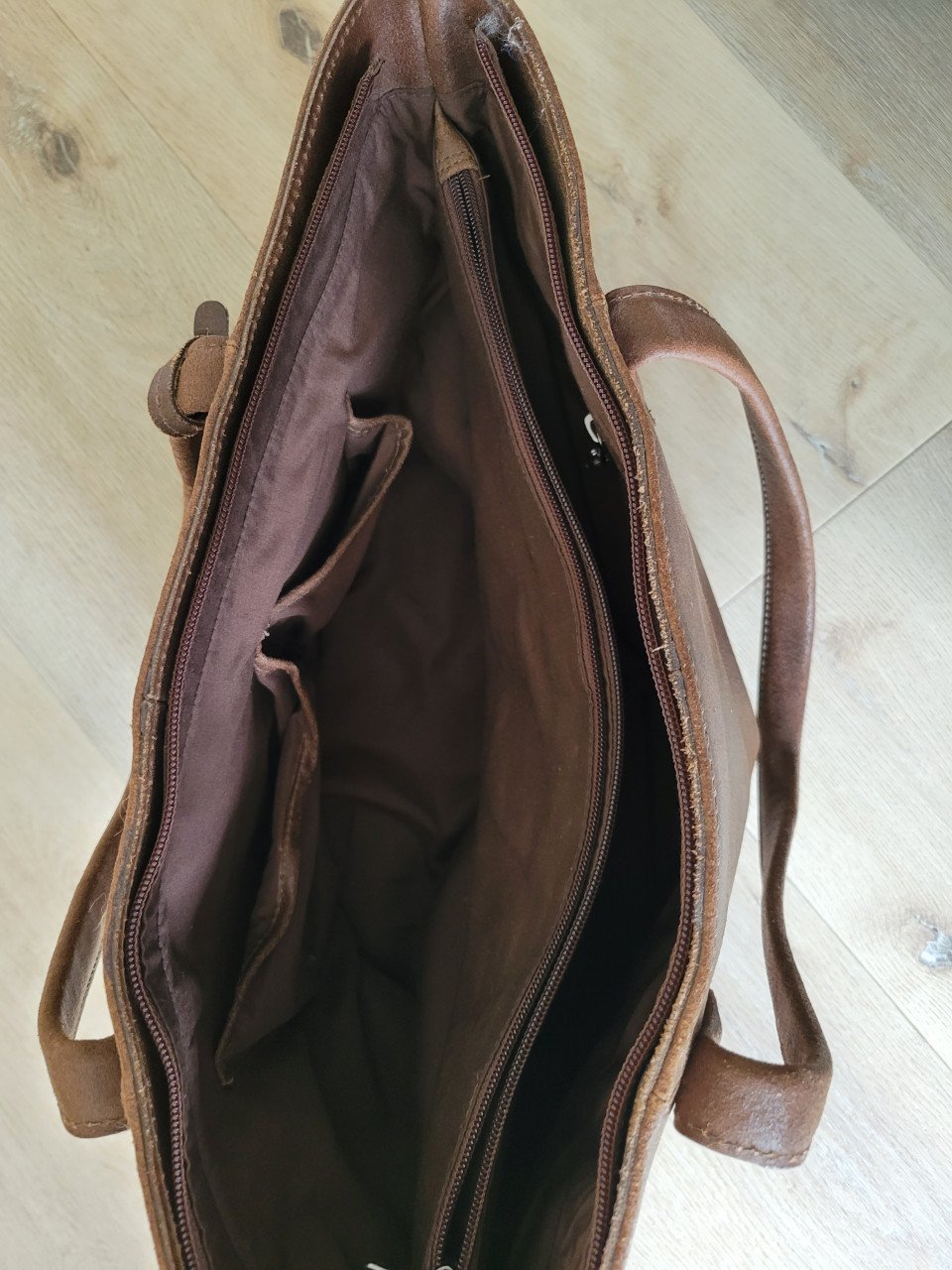 Mooie leren tas van Burkely