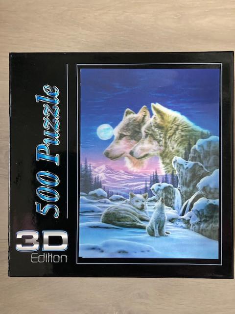 Legpuzzels met 48/96/112/500 en 1000 stukjes.