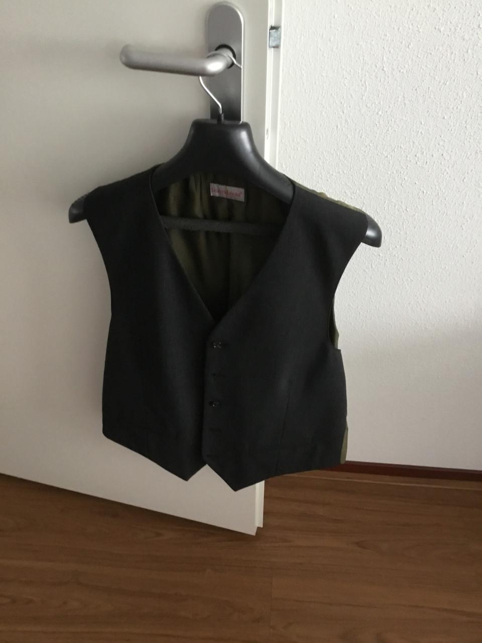 Zwart colbert jas met Gilet