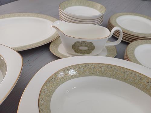 Servies van porselein