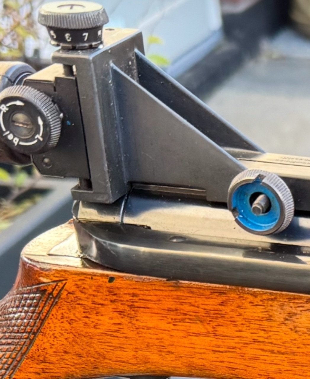 Feinwerkbau lucht buks zijspanner 4,5 mm match geweer