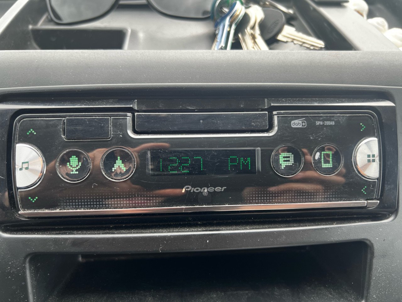 Pioneer SPH-20DAB DAB+ Bluetooth auto radio
