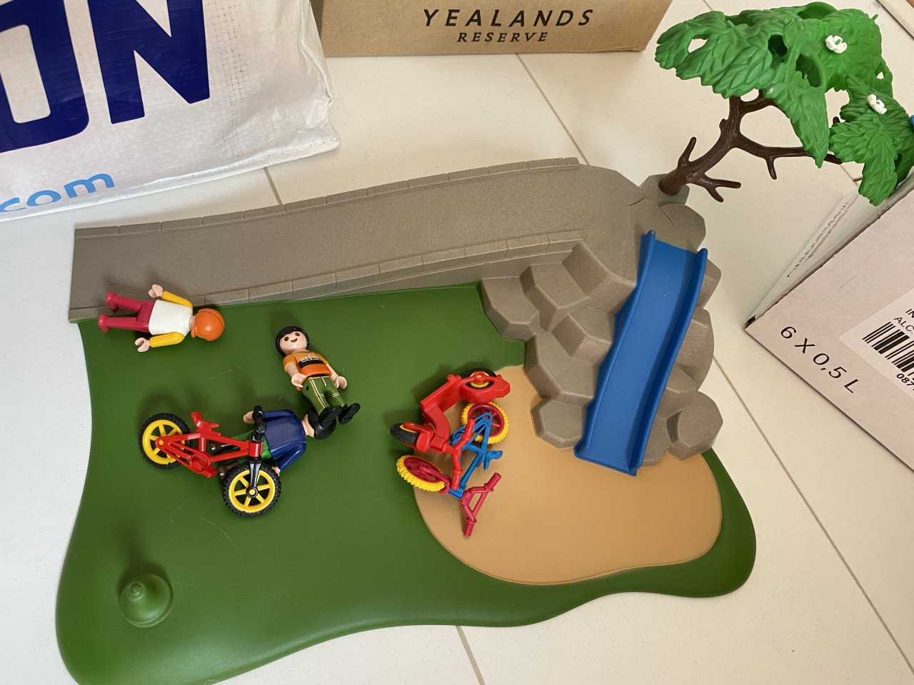 Playmobil fietscross