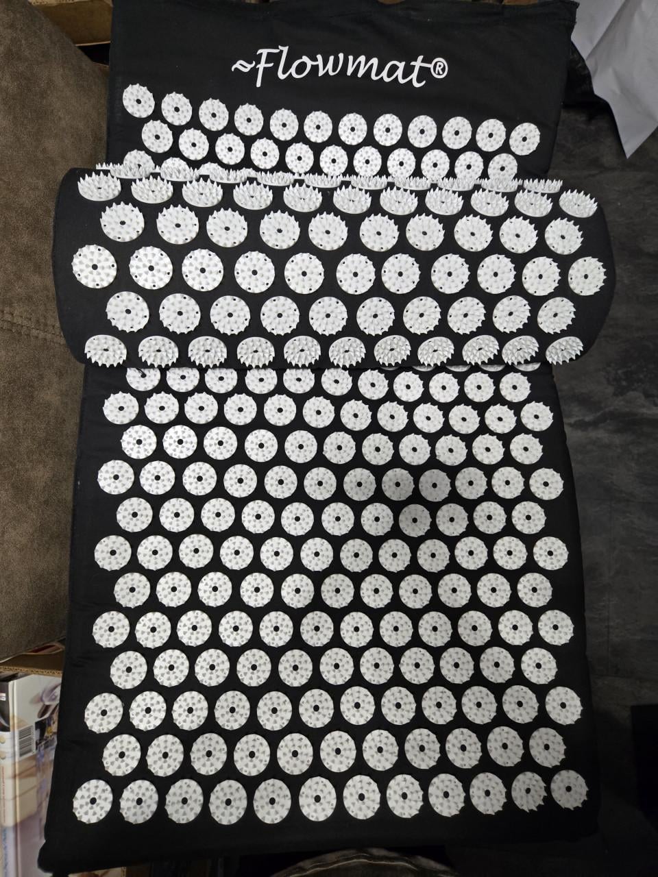Flowmat set - mat en kussen (Spijkermat)