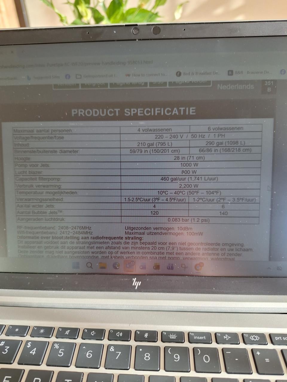 Jacuzzi SC WF 20 Intex Pure Spa in absoluut zeer goede staat