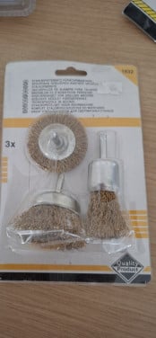 Staalborstelset voor boormachine