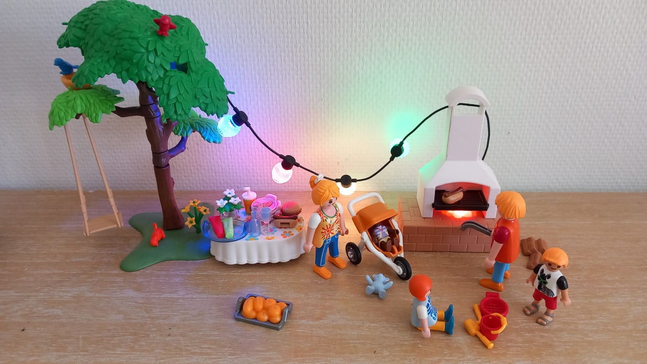 Playmobil barbecuefeestje in de tuin set 9272