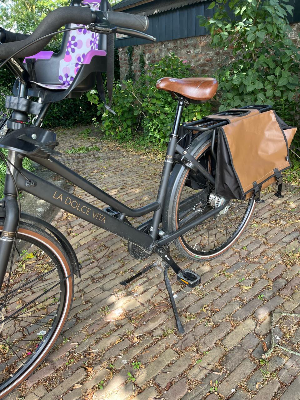 La Dolce Vita Moederfiets 28 inch 51 cm Onyx Black Matt