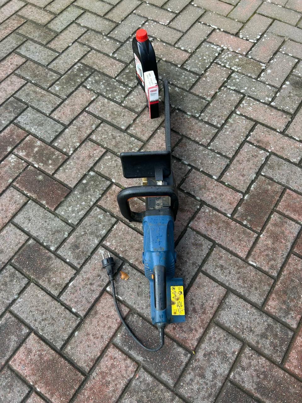 Mooie elektrische kettingzaag te koop