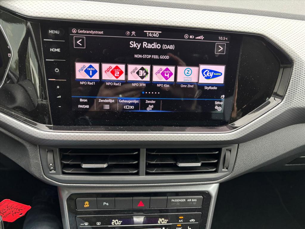 Volkswagen T-cross 1.0 tsi 110pk 7-dsg style|clima| iqlight| apple carplay|