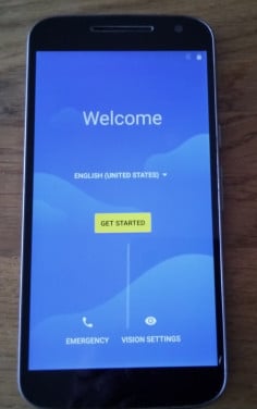 Motorola moto G4 Prima telefoon