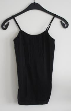 Zwarte hempt maat  s-m