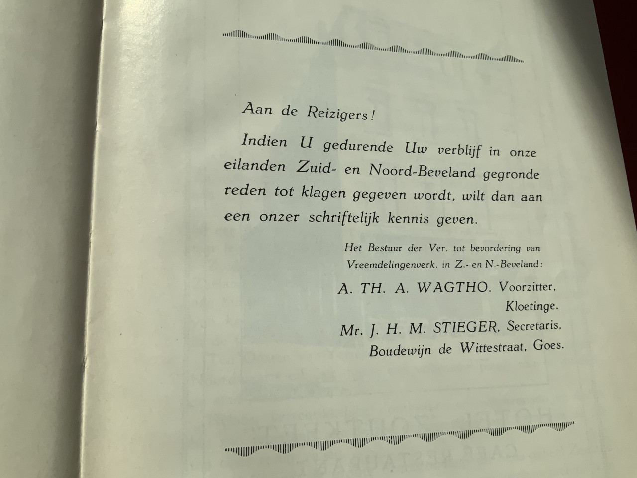 Gids noord en zuid Beveland 1920