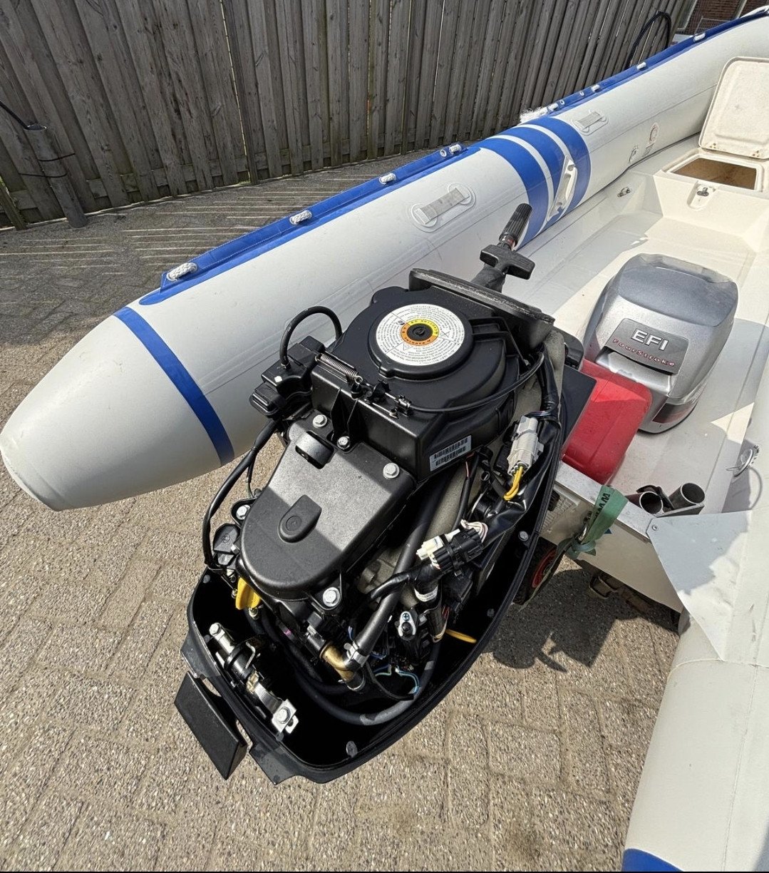 Rib Lodestar 430 30pk Suzuki 4takt buitenboordmotor