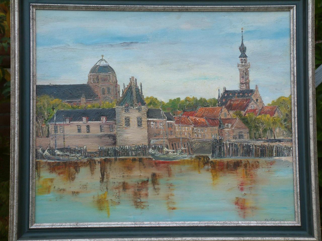 -Arnemuiden-Veere -Vlissingen oude visserij op de zeil