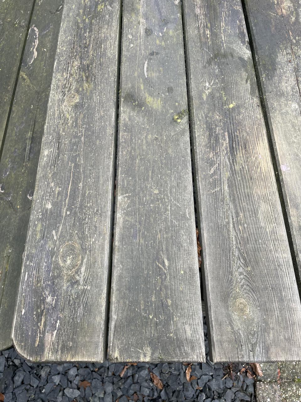 Houten picknicktafel
