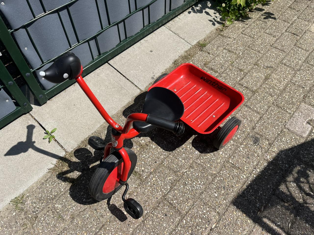 Driewieler met laadbak Winther