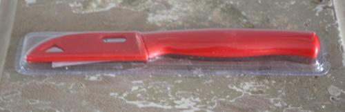 Set van 2 messen in houders nieuw