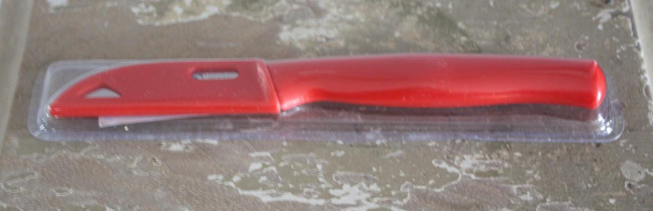 Set van 2 messen in houders nieuw