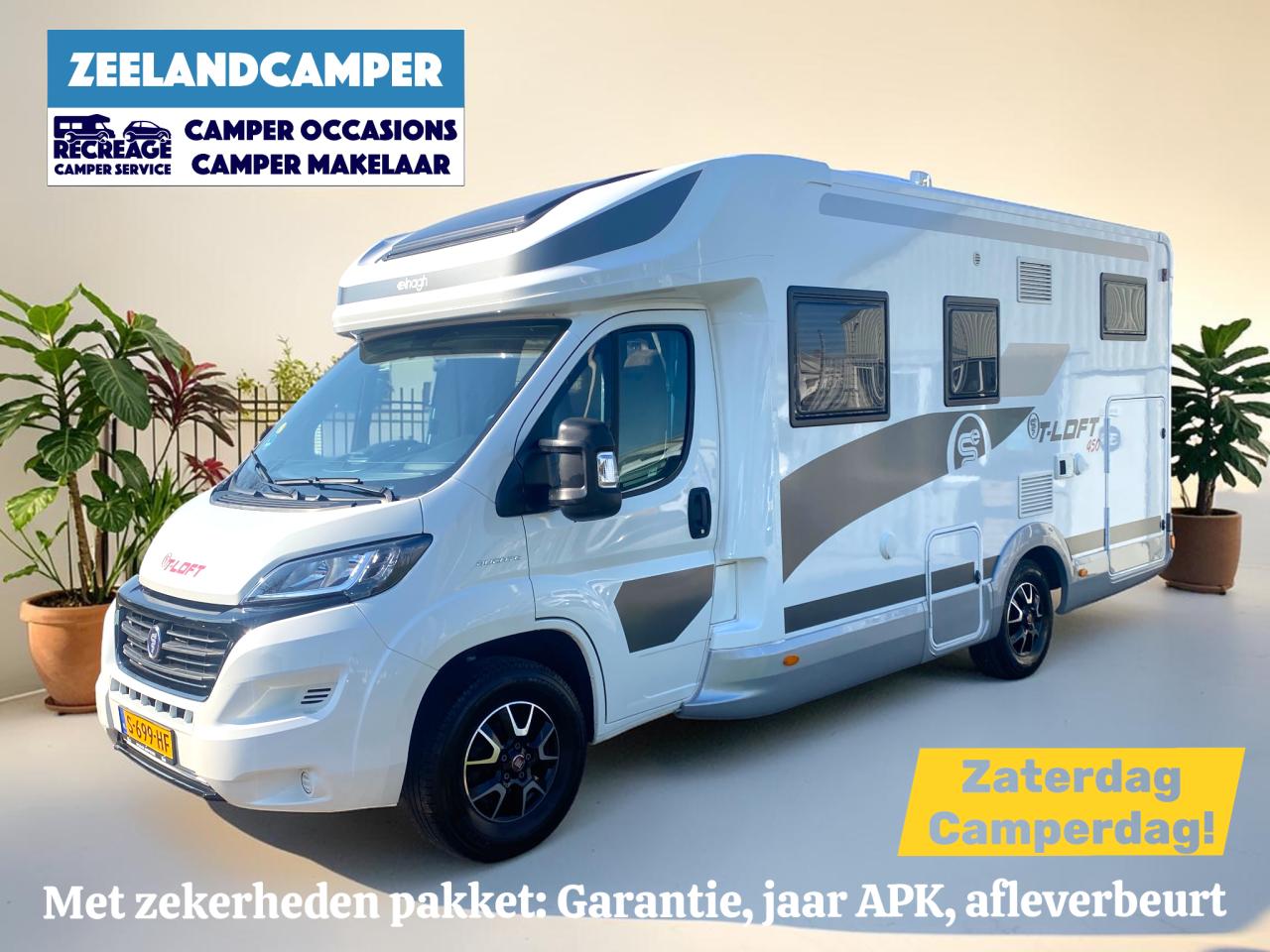 Elnagh T-Loft 450 - Prachtige 4 persoons half-integraal.