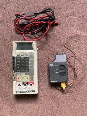 Professionele Fluke 8060A Multimeter+TK80 Thermokoppelmodule