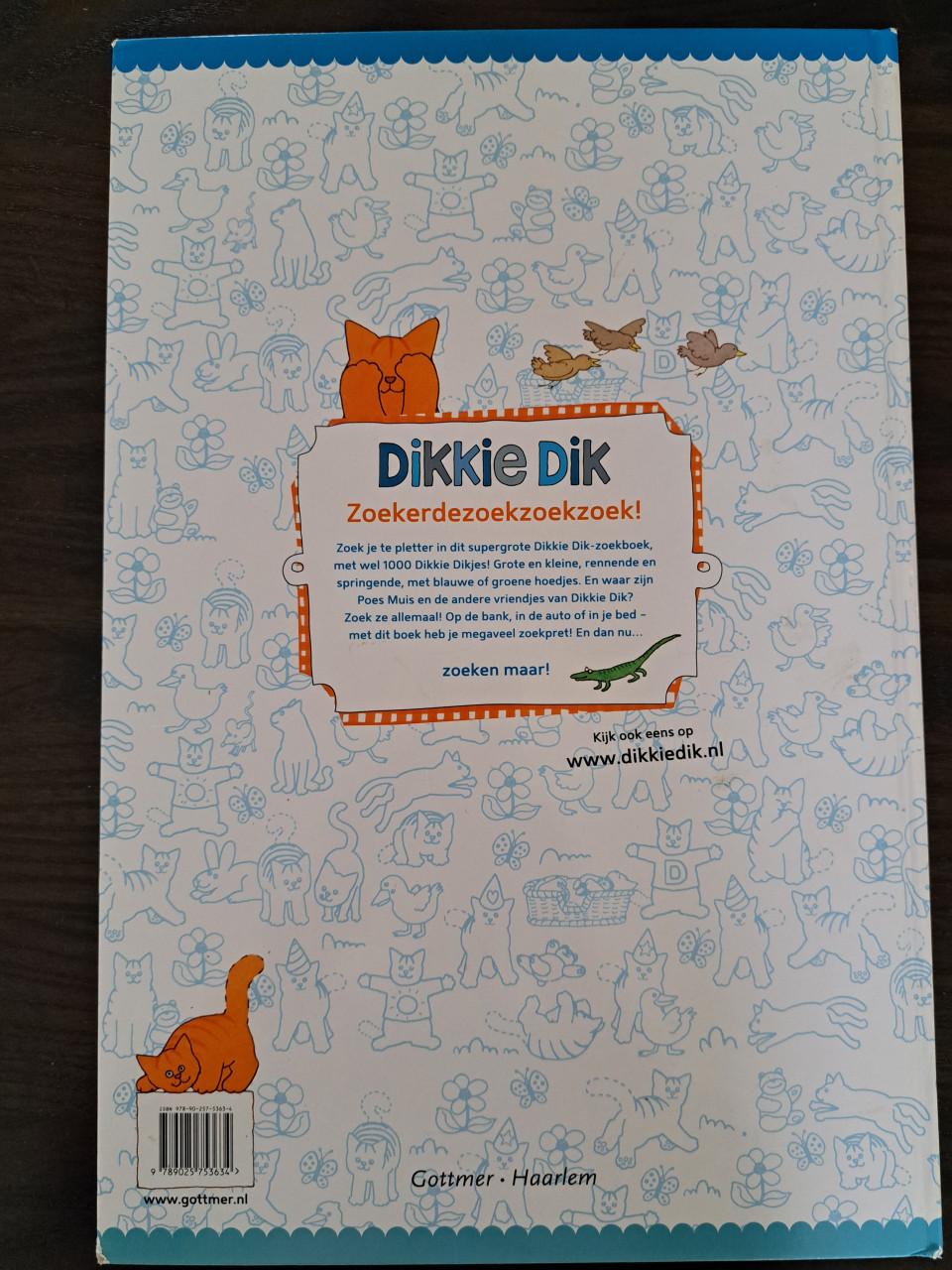 Boek: reuzenzoekboek Dikkie Dik