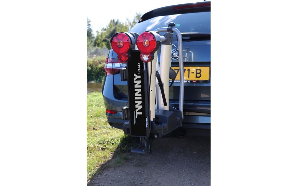 Makkelijk inklapbare Fietsendrager Twinny Load e-Carrier Ultra