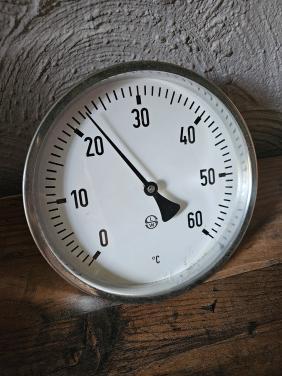 Vintage Buitenthermometer - Industrieel Design