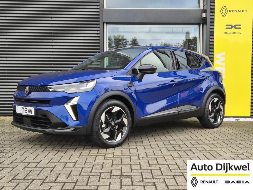 Renault Captur 1.6 e-tech full hybrid 145 techno camera, p-hulp v+a, adapt.