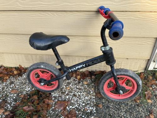 Heerlijk loopfietsje