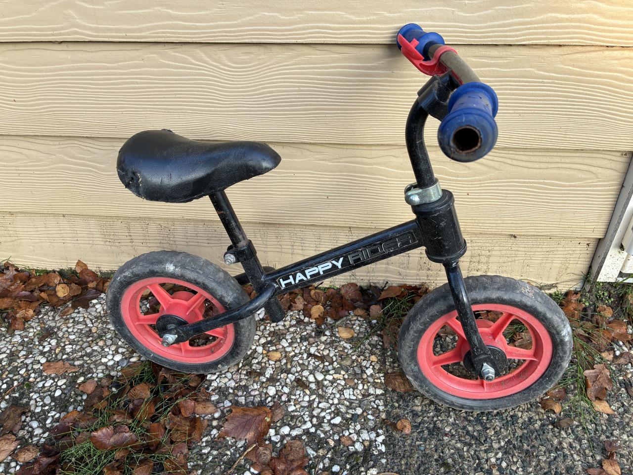 Heerlijk loopfietsje