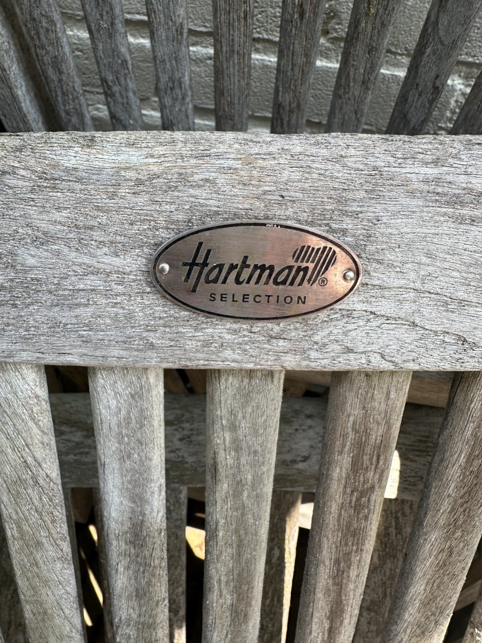 Houten hartman tuinset