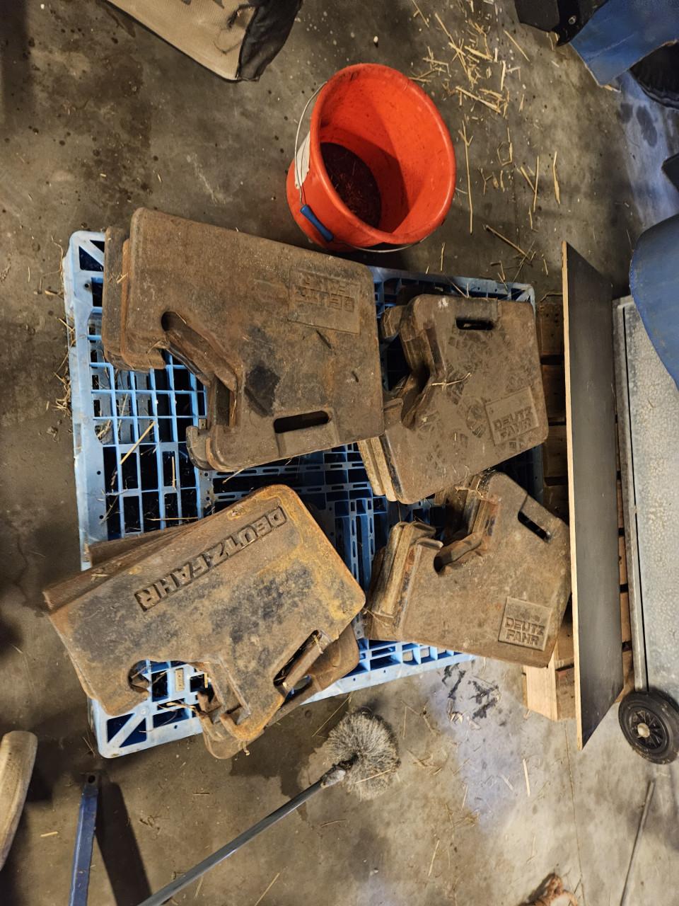 Frontgewichten deutz