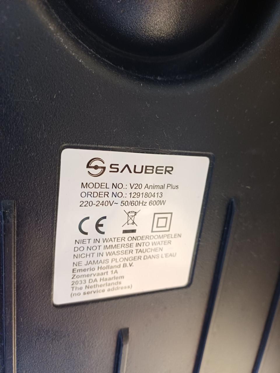 Stofzuiger Sauber met Power Plus Motor