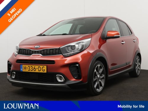 Kia Picanto 1.0 t-gdi x-line | 100pk | 1e eigenaar | navigatie | achteruitr