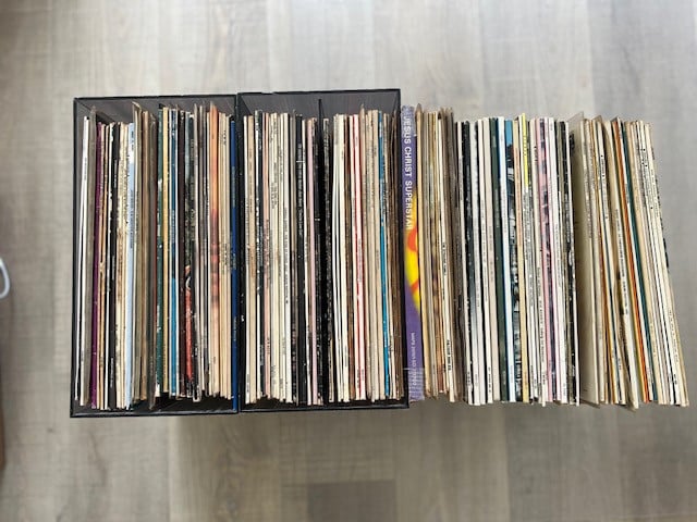 Doe een bod op 126 albums (LP's) (pop en klassiek)