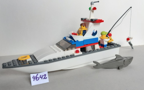 Lego 4642: vissersboot met haai