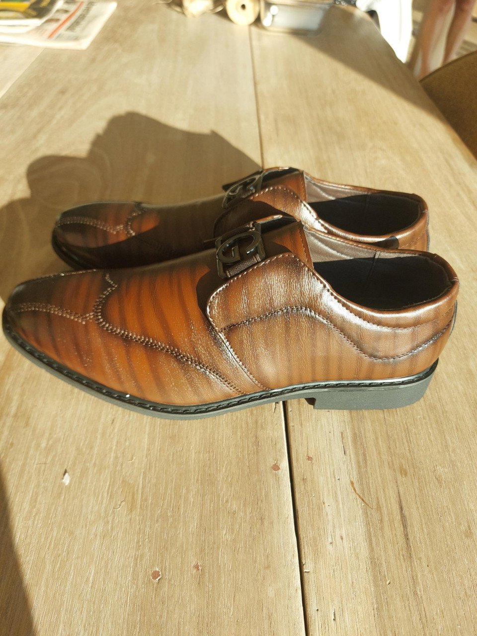 Leren heren schoenen maat 43