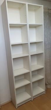 Billy (boeken)kast wit 2 stuks totaal €25