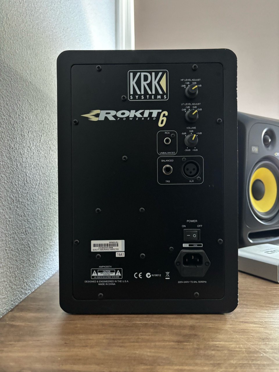 KRK Rokit 6 speakers + audio interface
