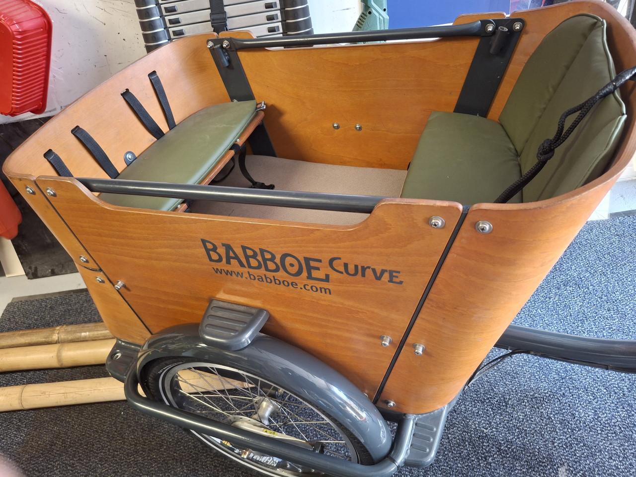 Bamboe Bakfiets Curve Electric